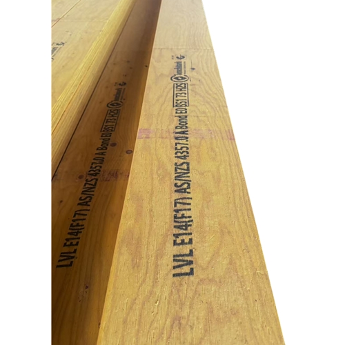 Yellow LVL Timber Beams for Construction